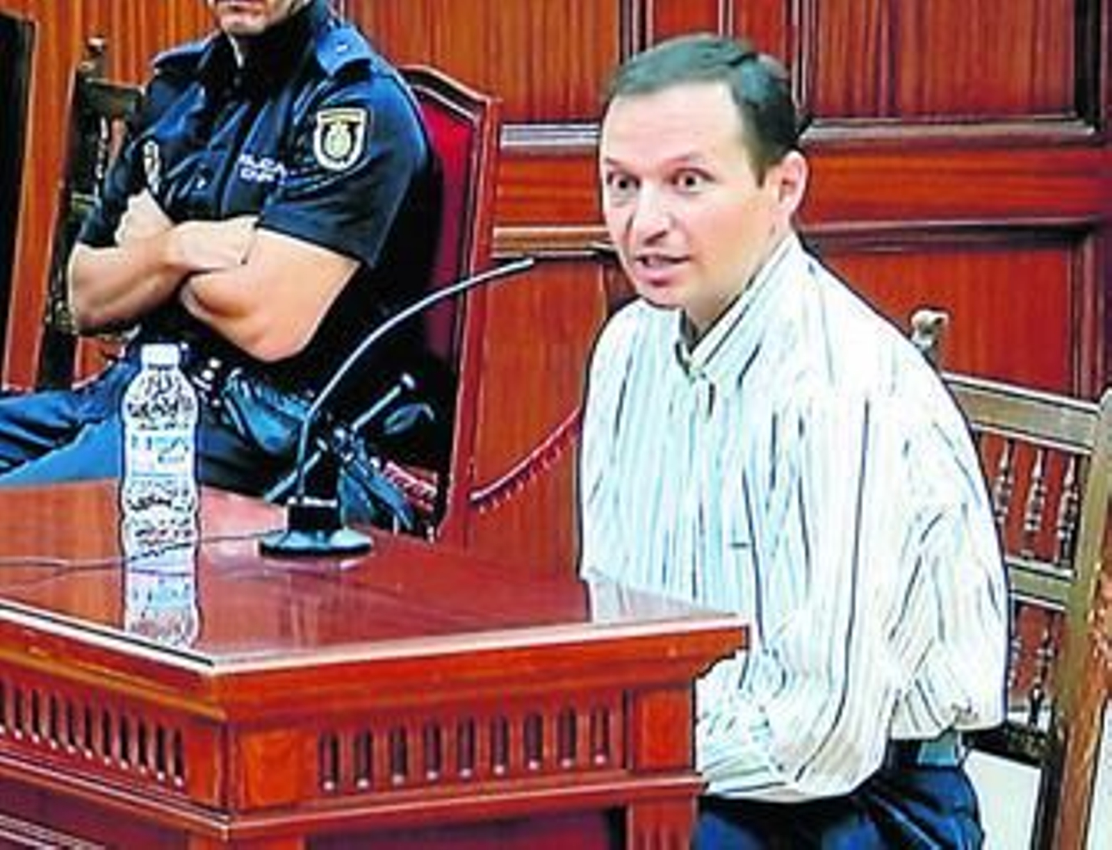 José Bretón presta declaración ante los miembros del Jurado.