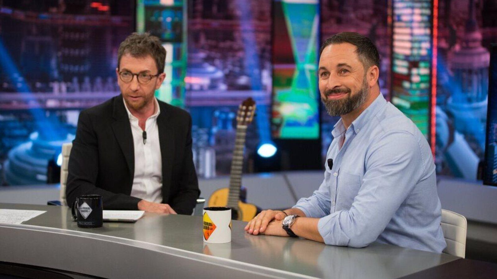 Santiago Abascal en 'El Hormiguero' Santiago Abascal en 'El Hormiguero'