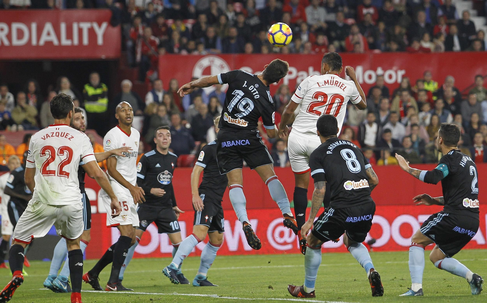 Las imágenes del Sevilla-Celta