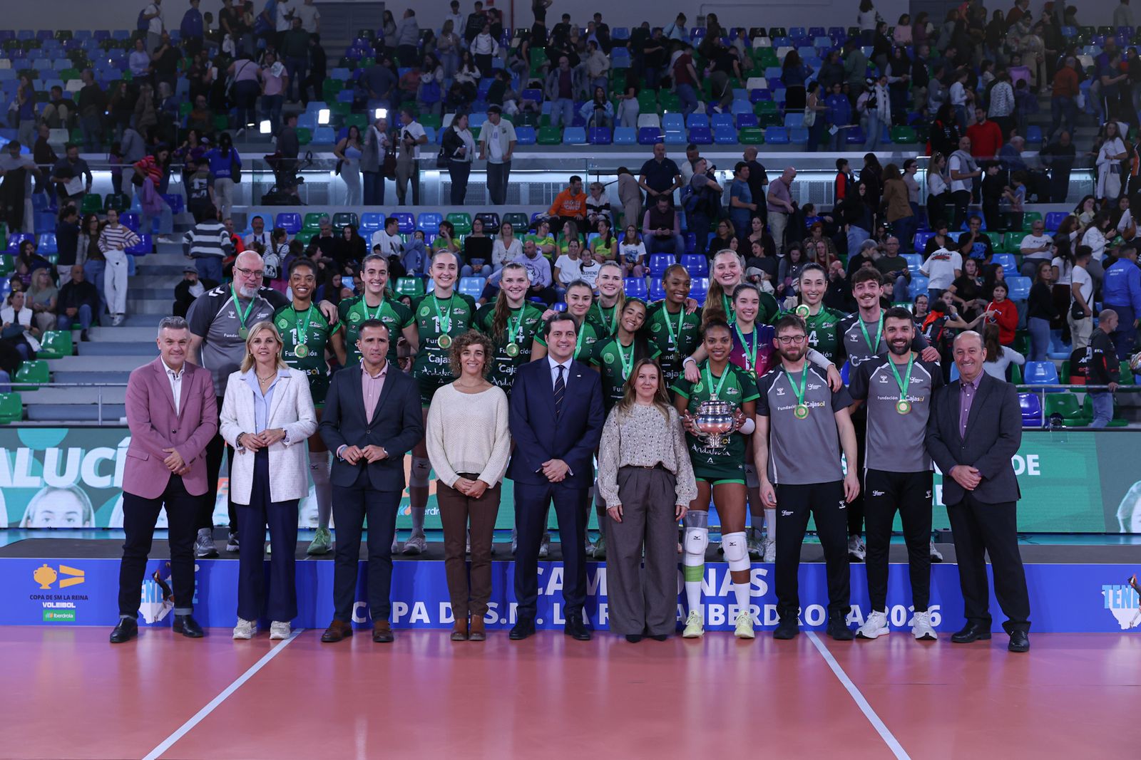 Las fotos del título del Fundación Cajasol Andalucía