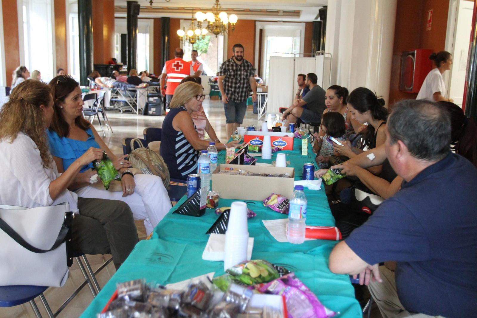 Macrocolecta de sangre en la Casa Colón