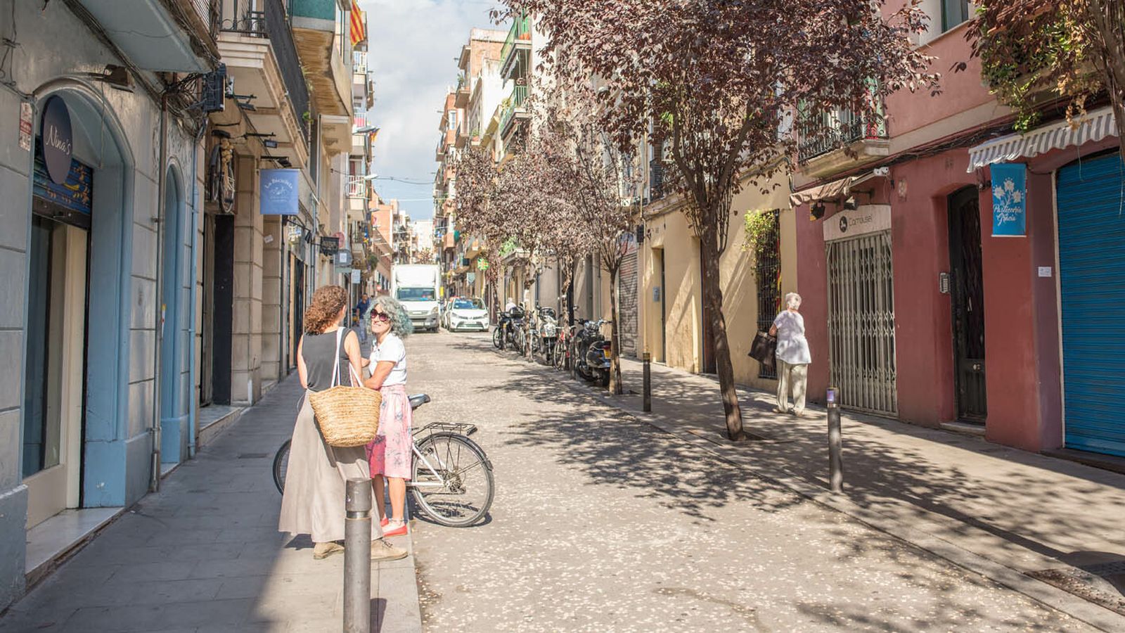 Barrio de Gracià, Barcelona.