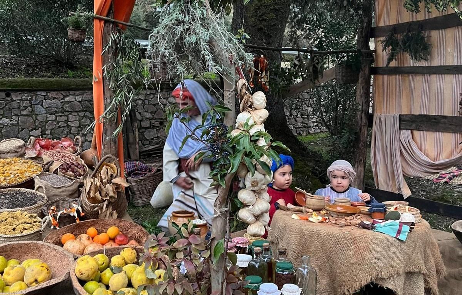 Las mejores imágenes de uno de los Belenes Vivientes más bonitos que podrás ver este puente en Huelva