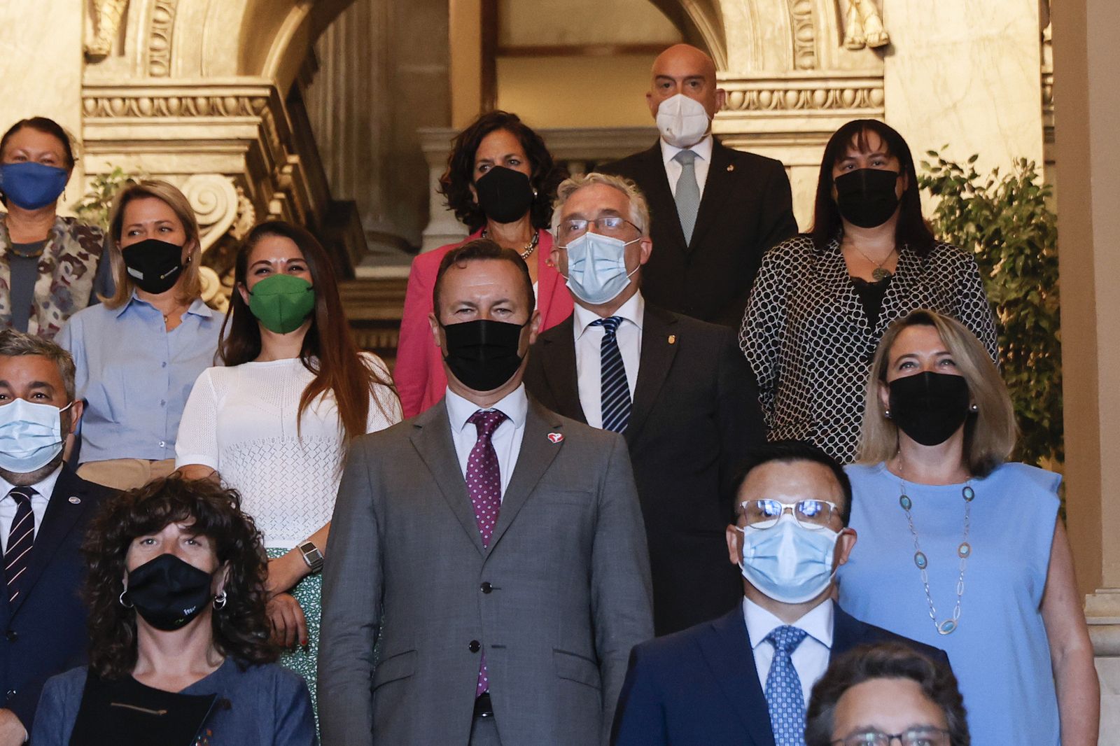 Foto de familia de los consejeros de Agricultura