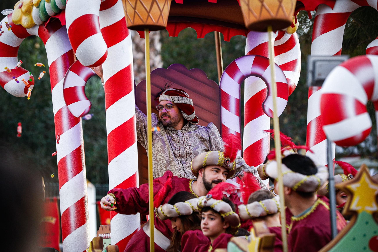 Las imágenes de la cabalgata de SS.MM. los Reyes Magos en Chiclana
