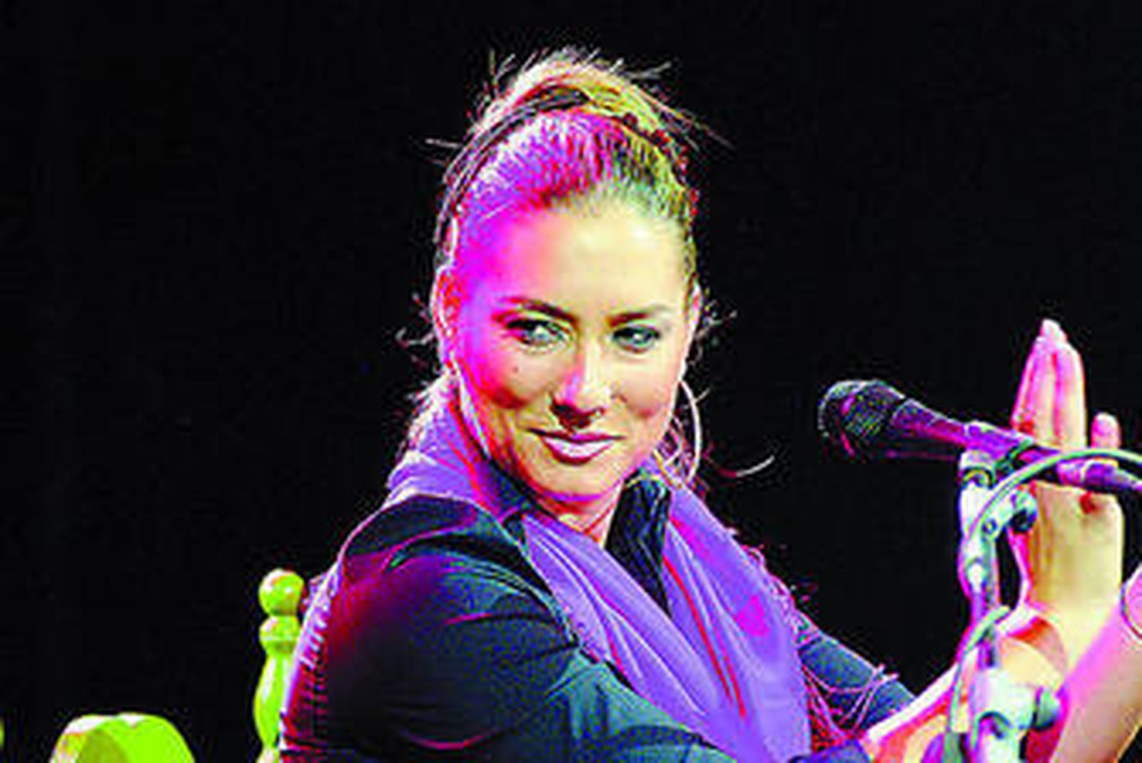 Marina Heredia será homenajeada por el público de la peña almeriense.