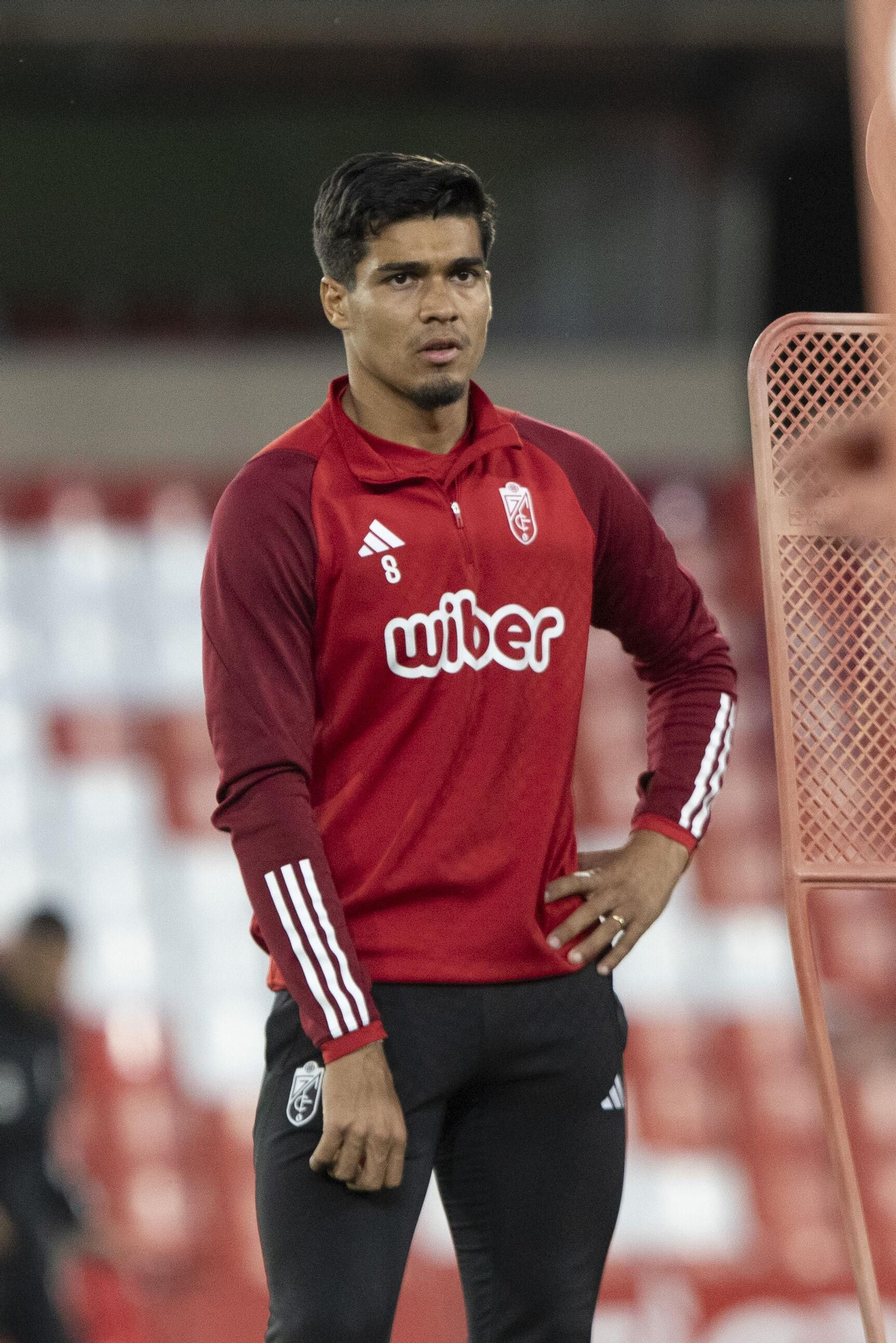 Así fue el primer entrenamiento de José Ramón Sandoval en el Granada CF