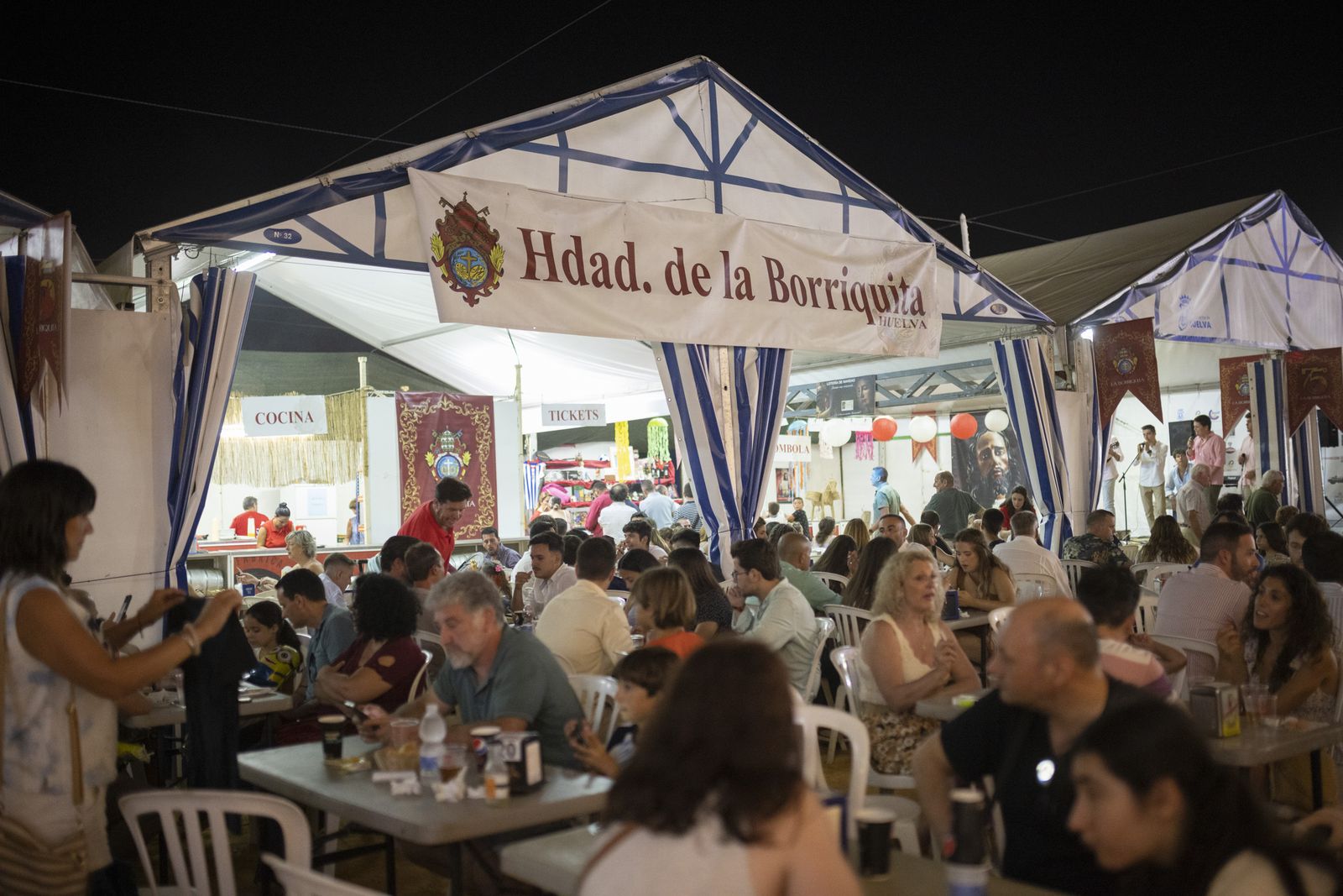 Colombinas 2022: Imágenes del ambiente en el primer día de Colombinas