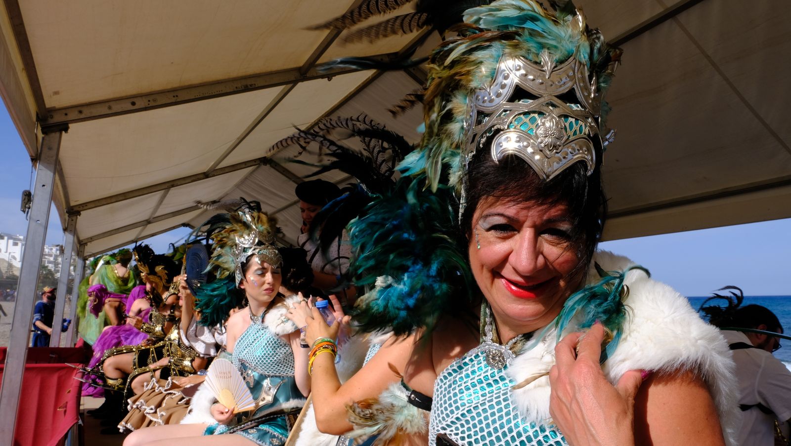 Moros y Cristianos de Mojácar en la Playa del Lance, en imágenes