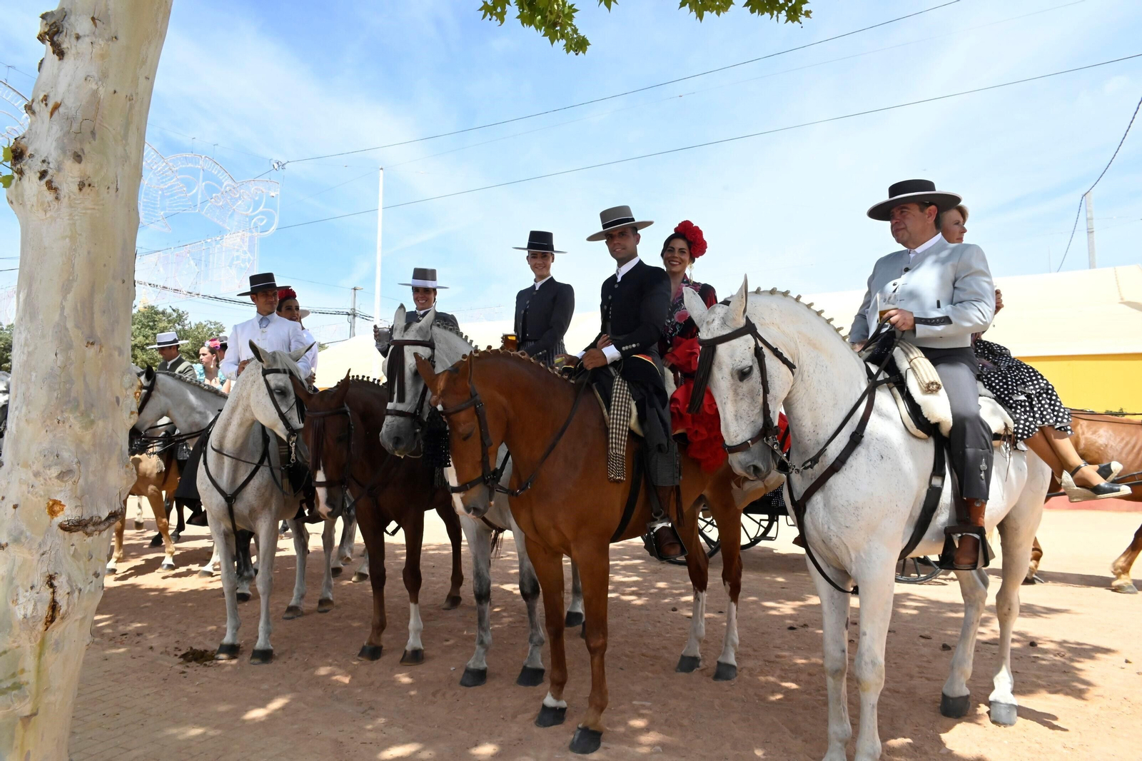Las imágenes del jueves de la Feria de Córdoba Las imágenes del jueves de la Feria de Córdoba
