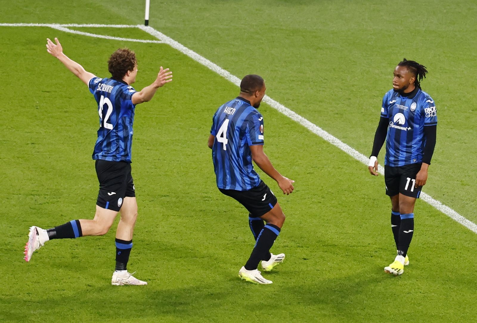 Las mejores fotos del título de la Atalanta en la Liga Europa