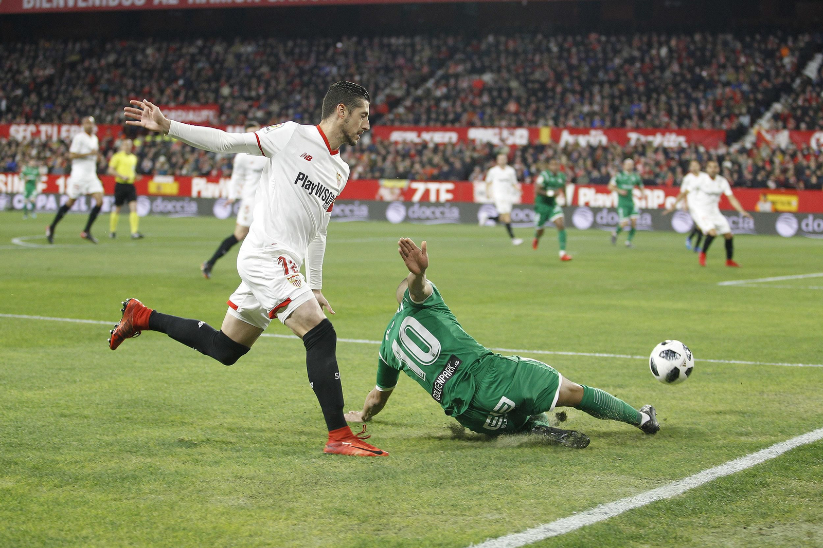La semifinal de Copa entre Sevilla FC y CD Leganés, en imágenes