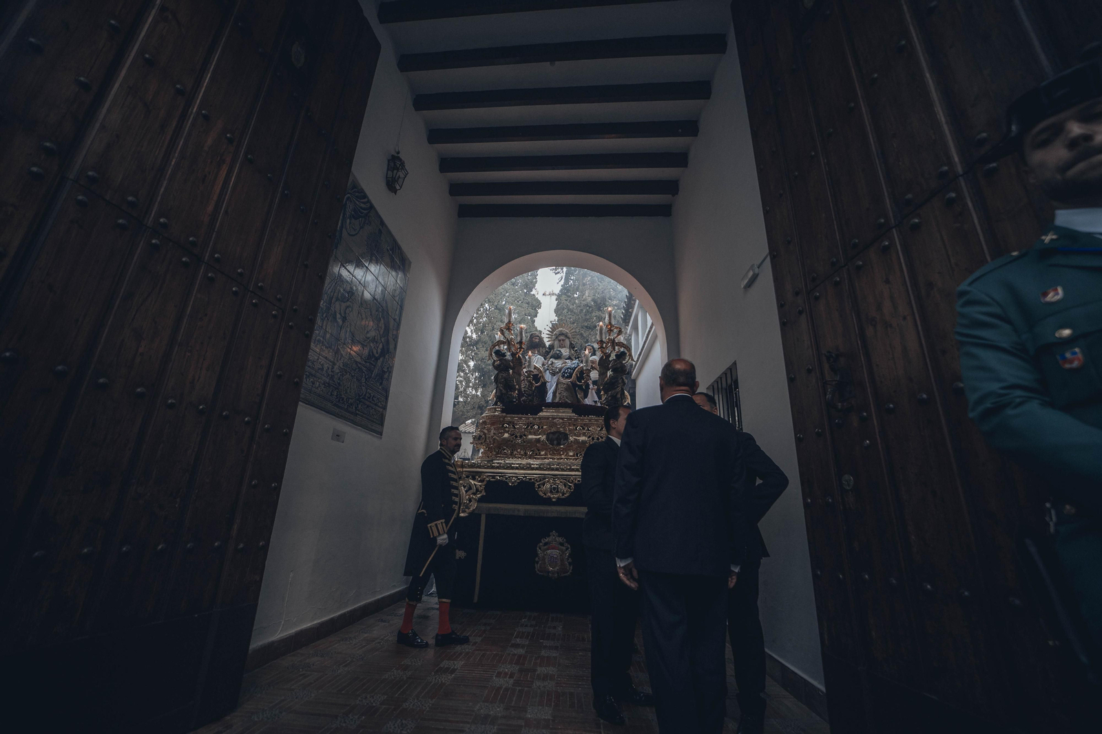 Las imágenes de la Mortaja