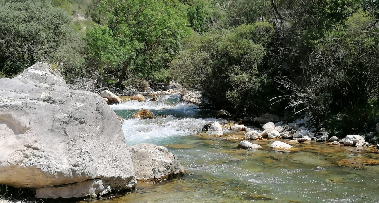 Río Castril en Granada Río Castril en Granada