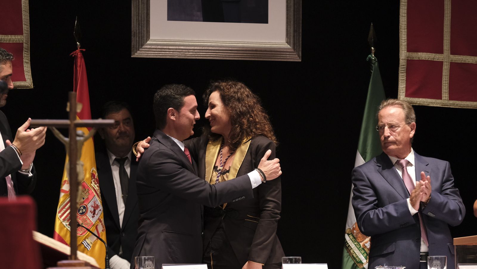 Imágenes de la investidura como Alcaldesa de Almería, de María del Mar Vázquez Agüero