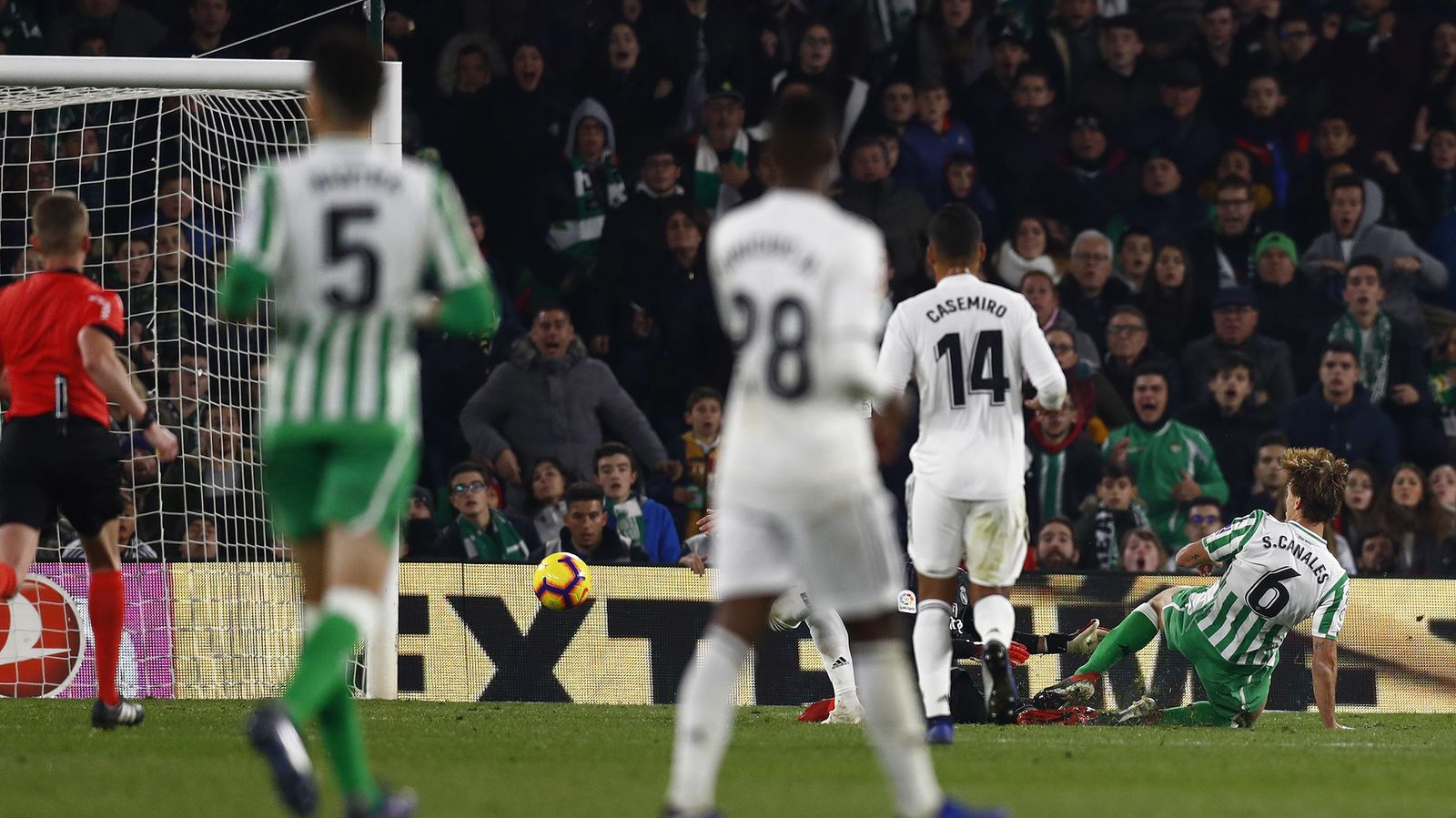 El Betis-Real Madrid, en imágenes