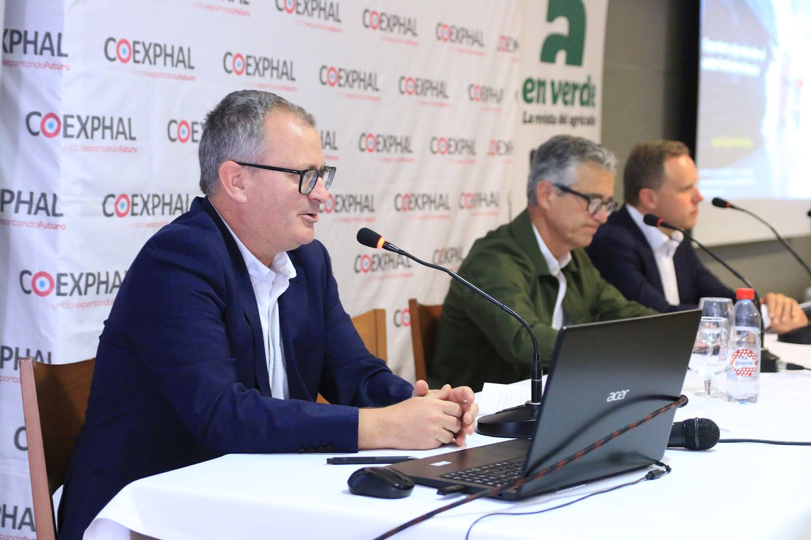 Intervención de Juan Carlos Pérez Mesa durante el acto de COEXPHAL.