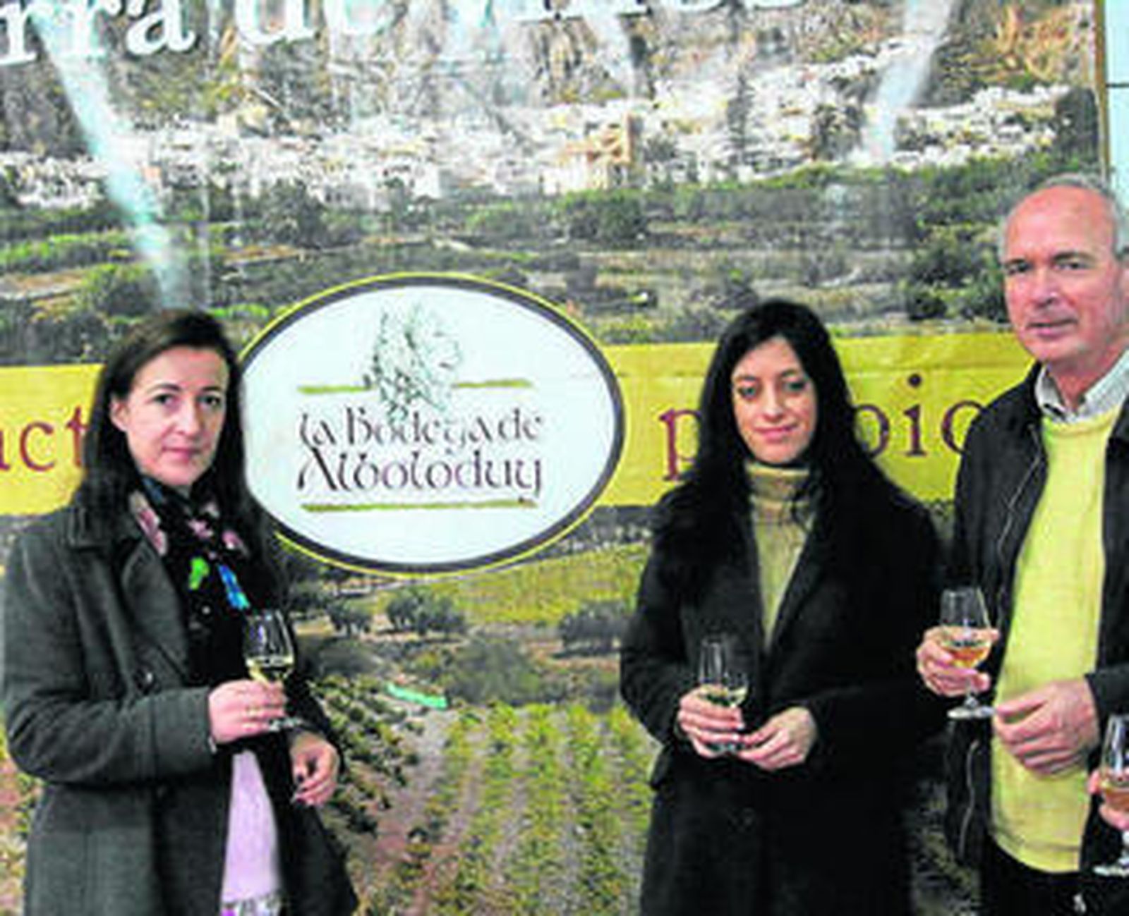 Salinas, Calvache y F. Casero, del Comité Andaluz de Agricultura Ecológica.