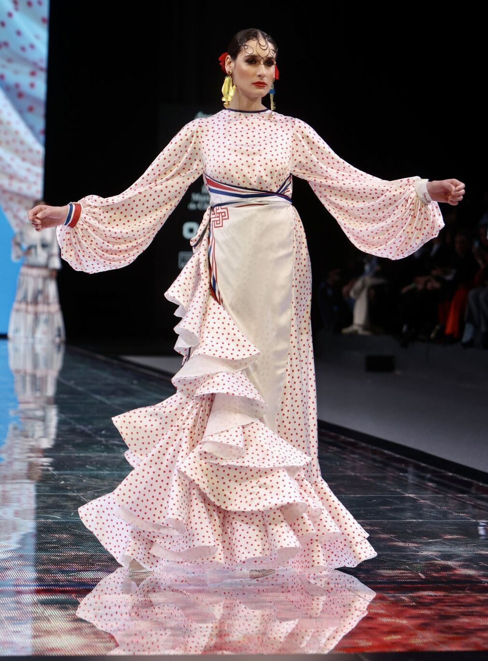 La propuesta de moda flamenca más granadina de Antonio Gutiérrez para esta temporada