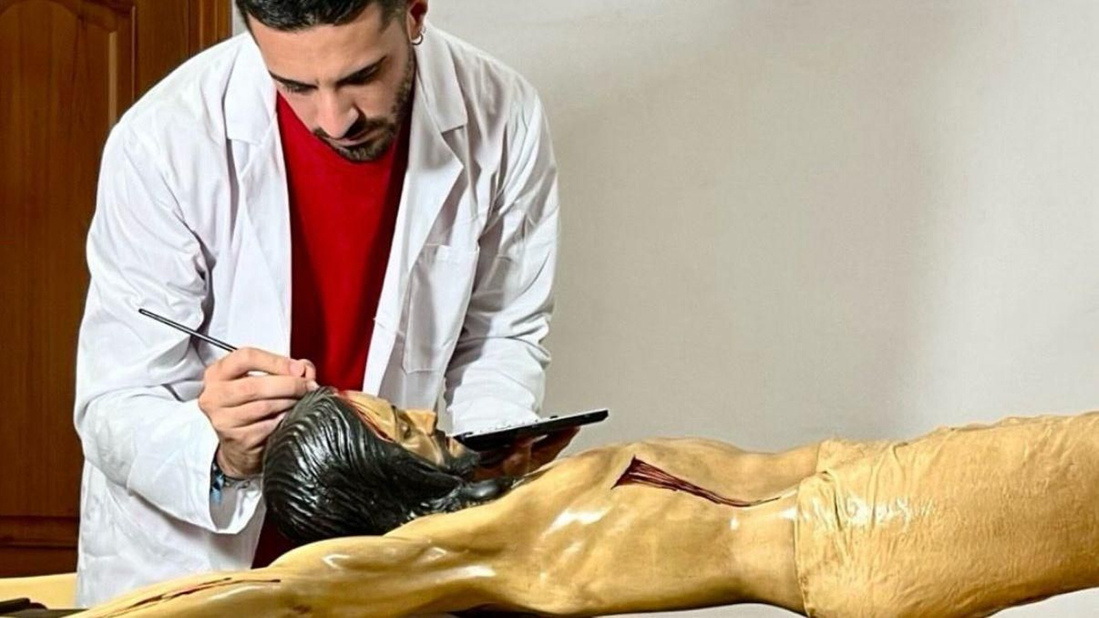 Restauración del Santísimo Cristo de la Luz, Julio 2025
