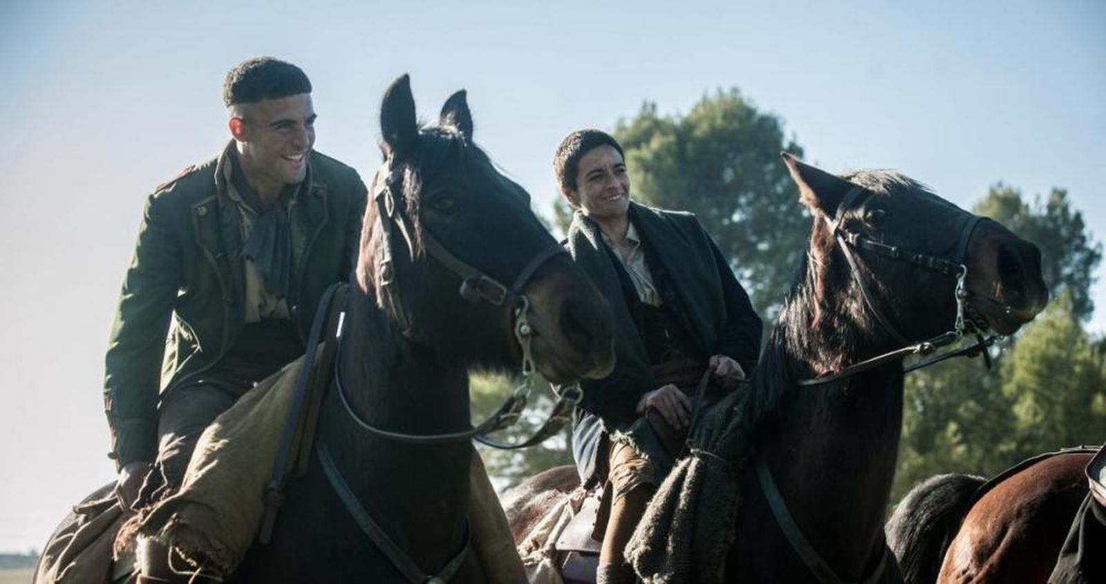Jason Fernández y Bebe en una imagen de 'Libertad'.