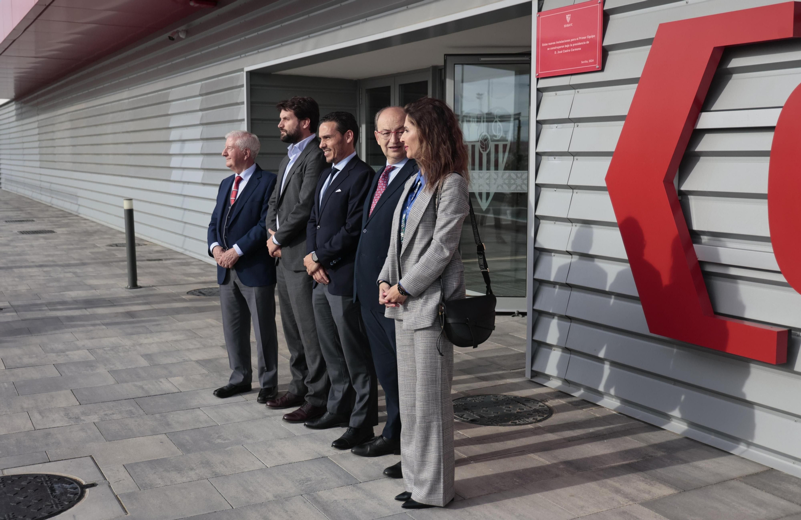 Imágenes de las nuevas instalaciones de la ciudad deportiva del Sevilla Fc