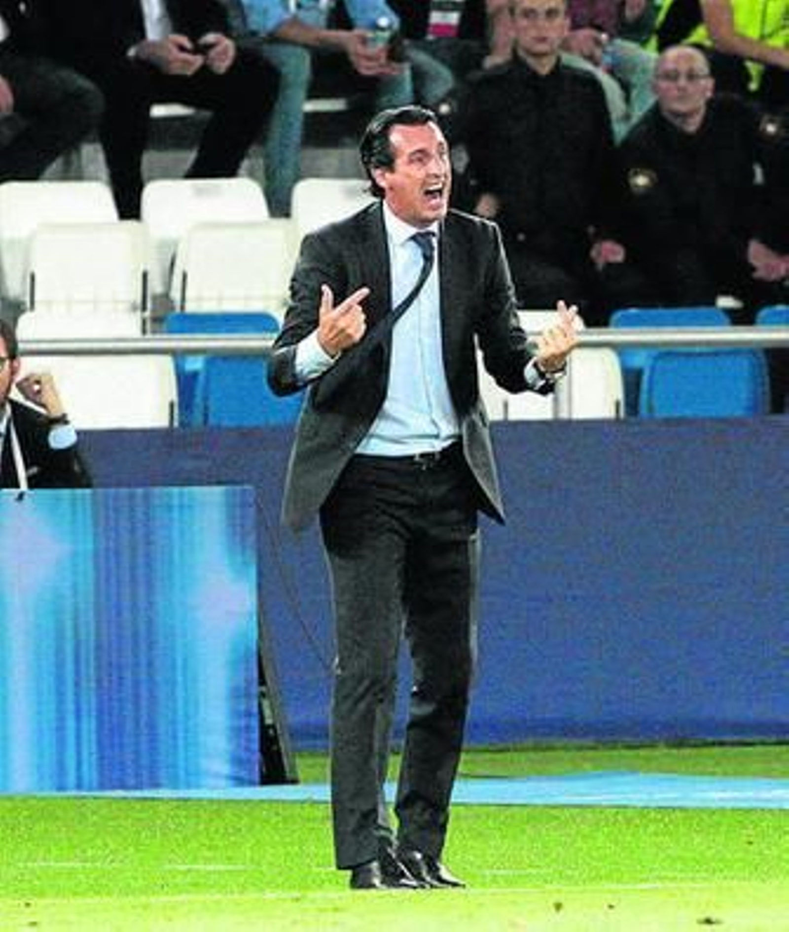 Orgullo e ilusión sobre el duro palo