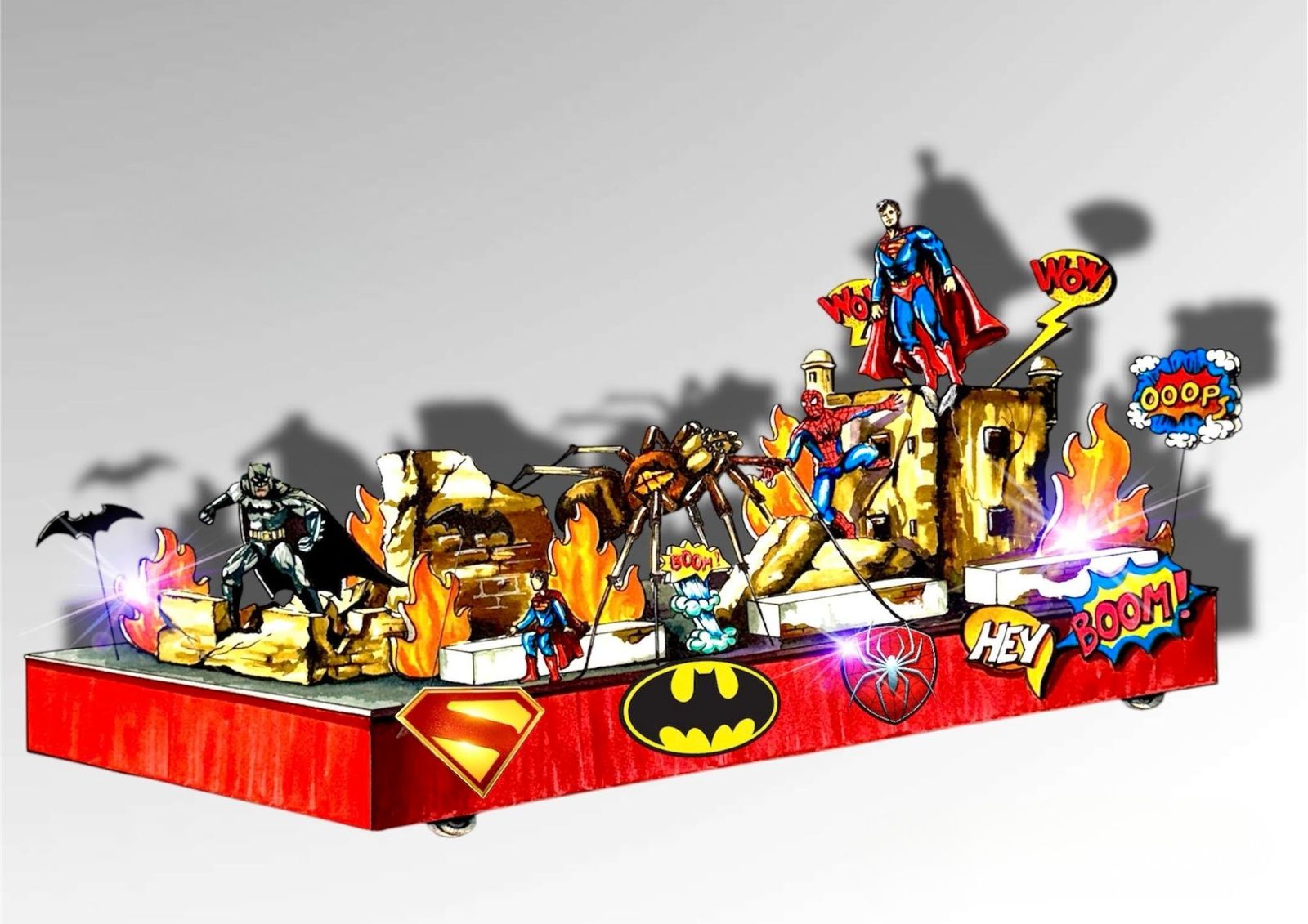 Las carrozas de la Cabalgata de los Reyes Magos de Cádiz