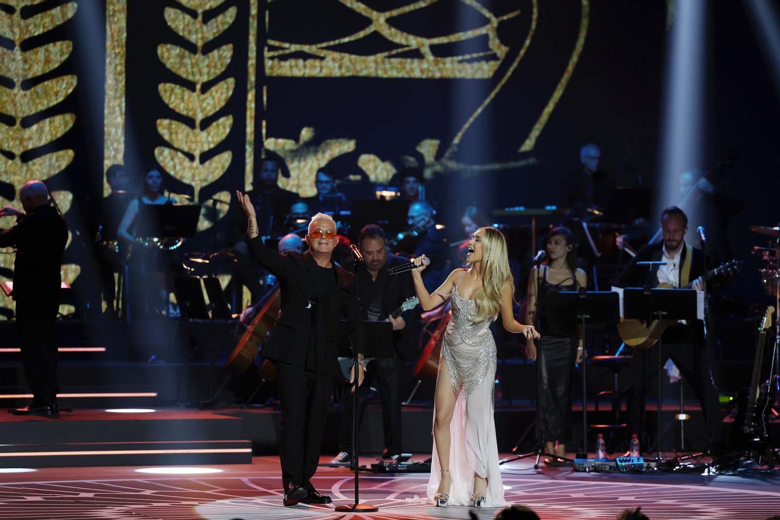 Gala de entrega del premio Persona del Año de los Grammy Latinos de Sevilla a Laura Pausini