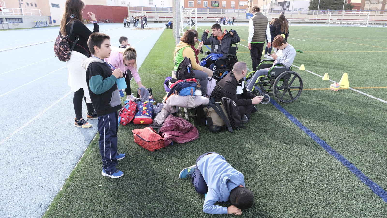 Imágenes de las paralimpiadas en Estadio Emilio Campra