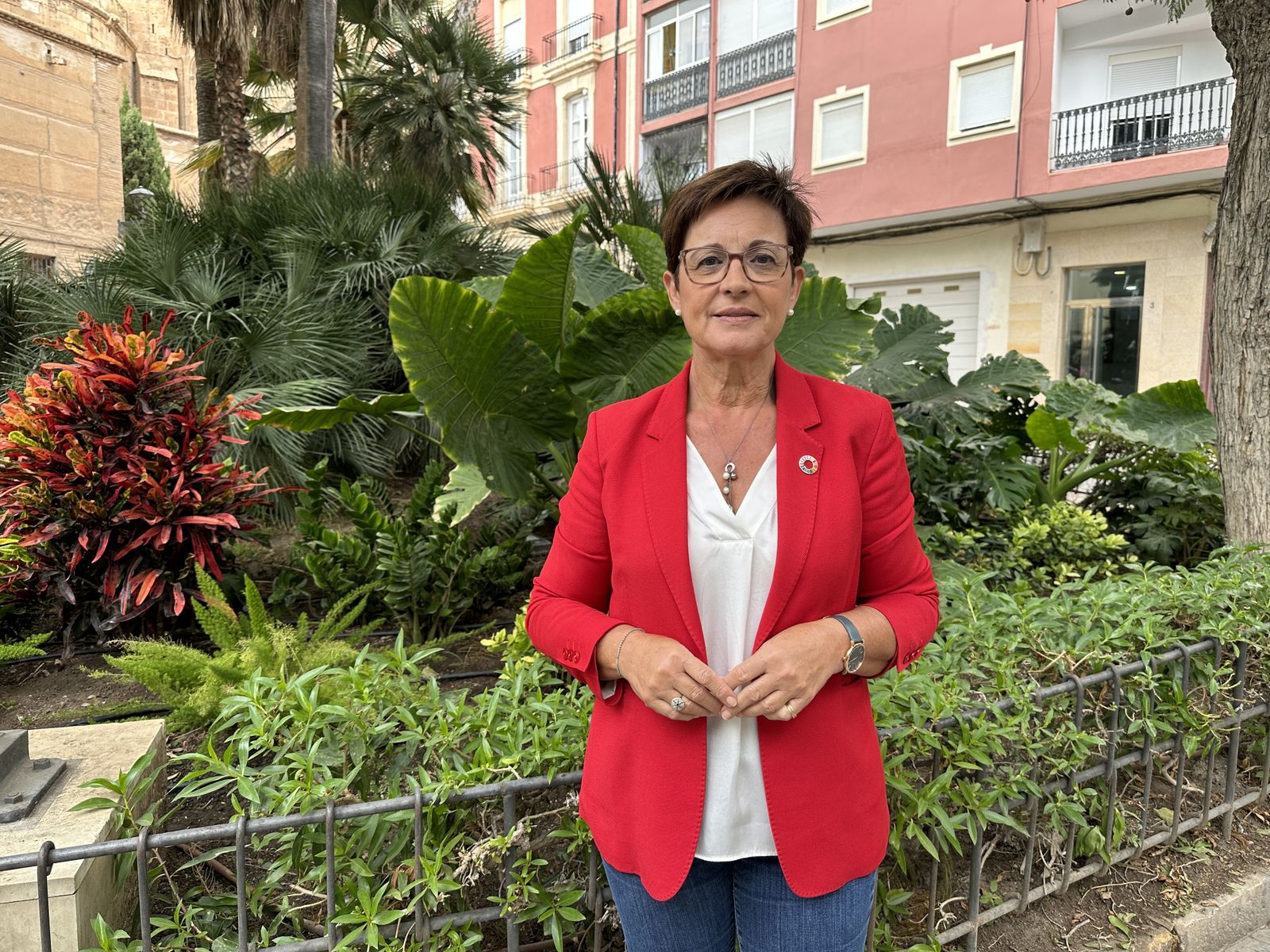 Adriana Valverde, portavoz del Grupo Municipal Socialista en el Ayuntamiento de Almería