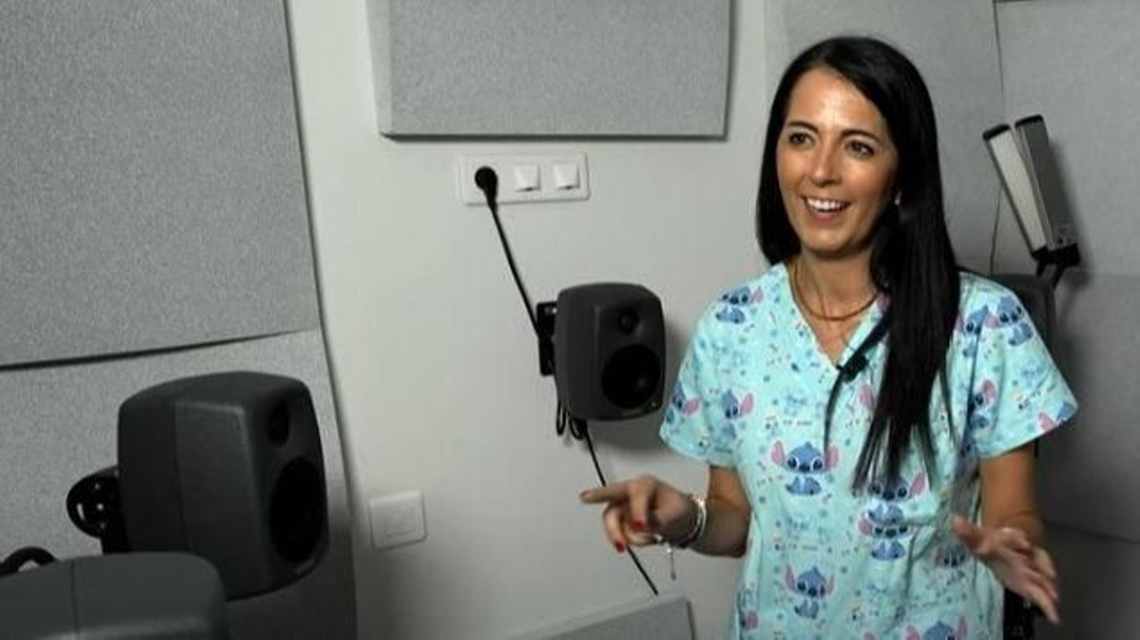 La enfermera galardonada, Beatriz Tena.