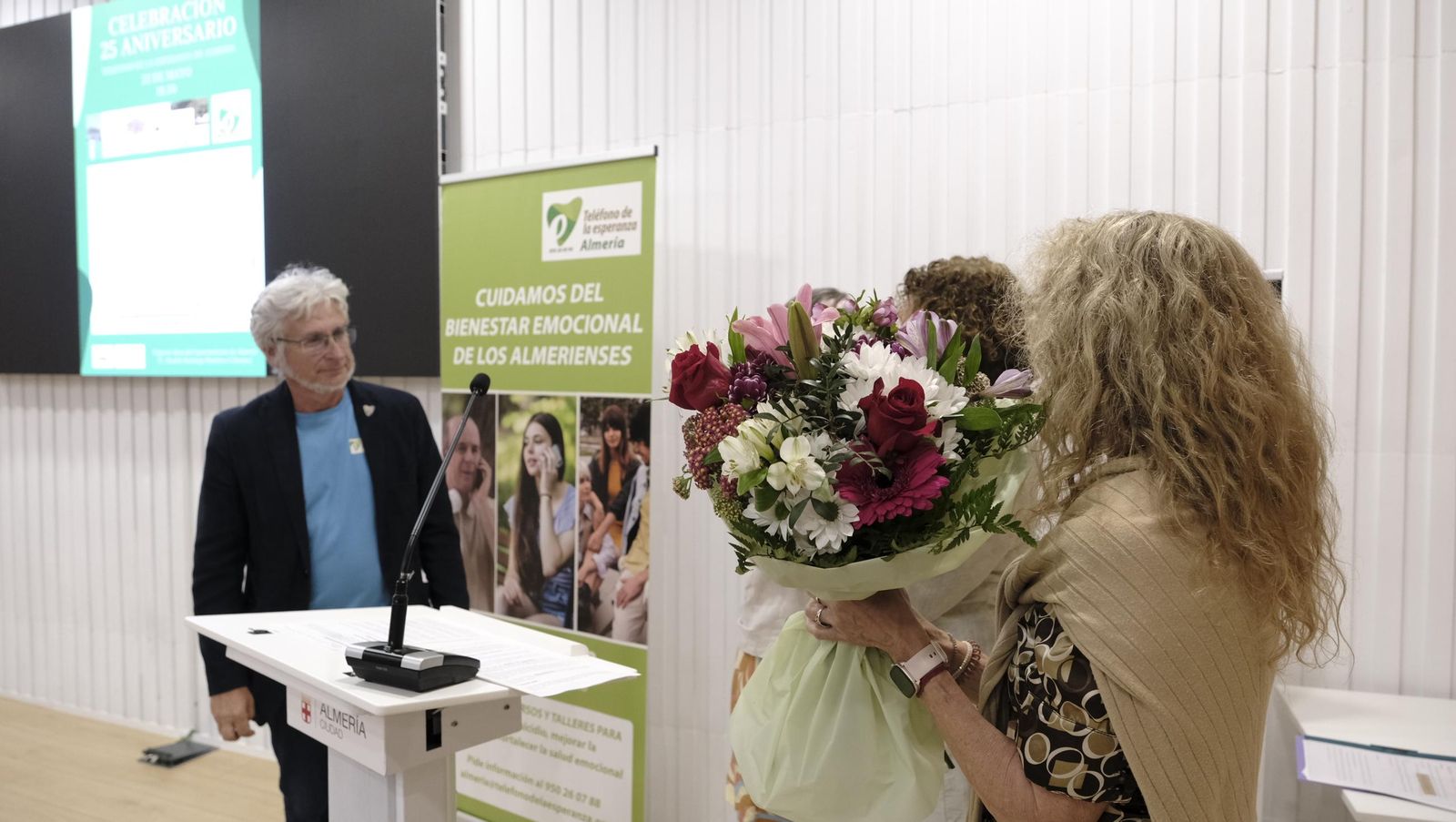 25 aniversario del Teléfono de la Esperanza en Almería, en imágenes