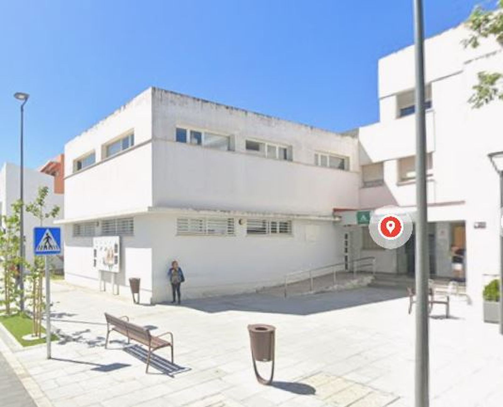 El Centro de Salud de Rota.