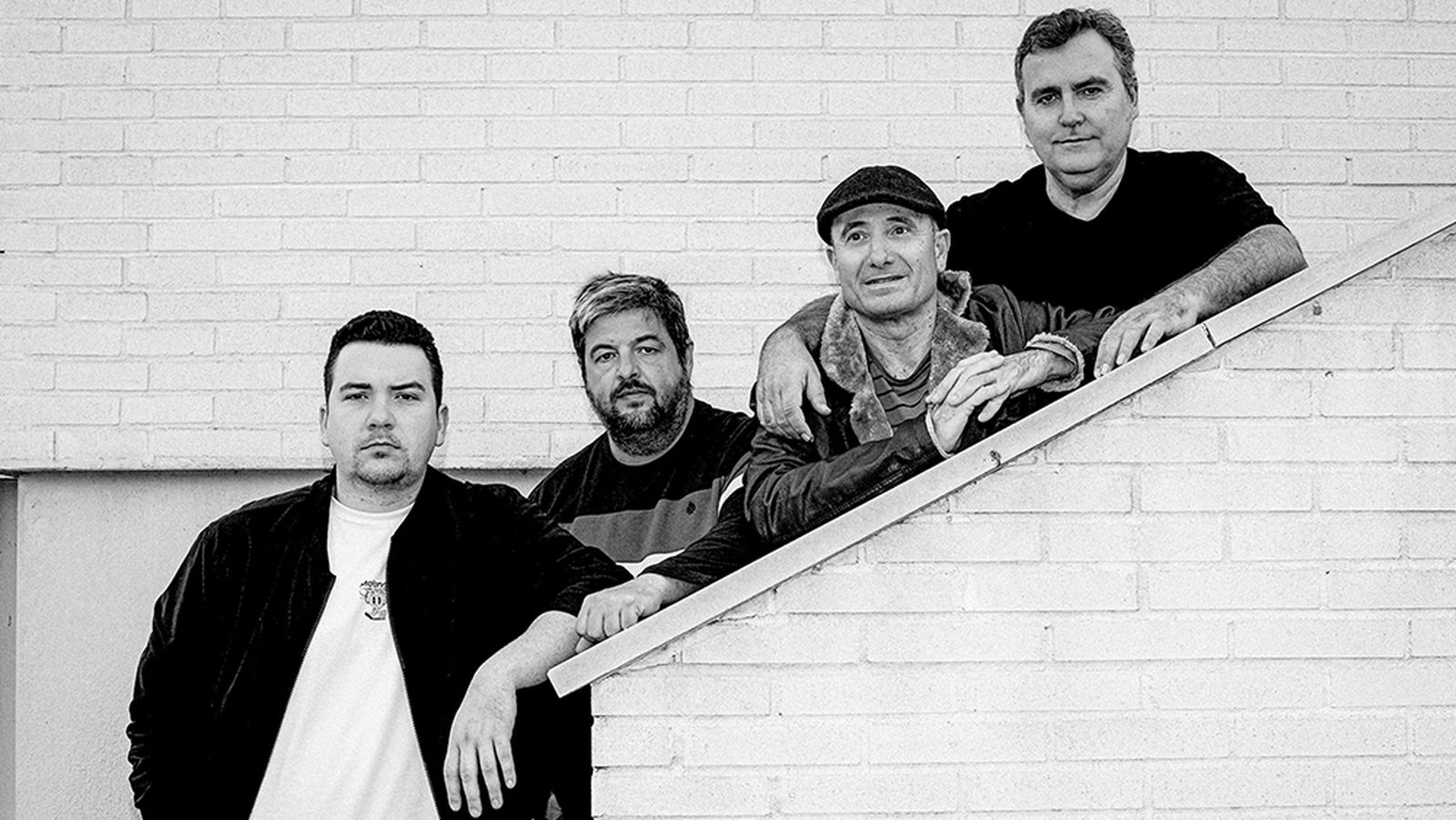 La banda almeriense Los Camaleones Rock