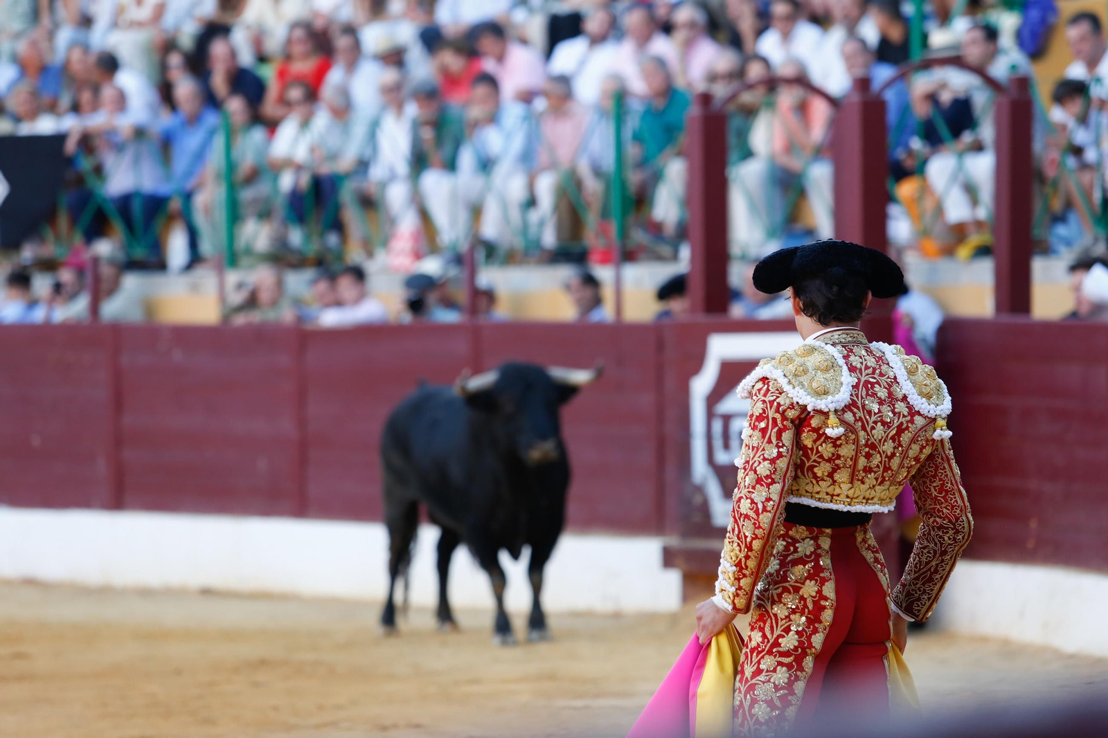 Fotos del mano a mano entre Roca Rey y Pablo Aguado en La Línea