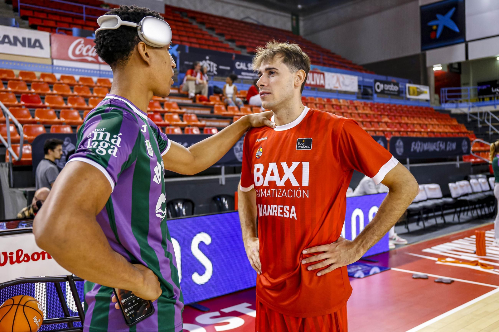 El Baxi Manresa-Unicaja, en fotos