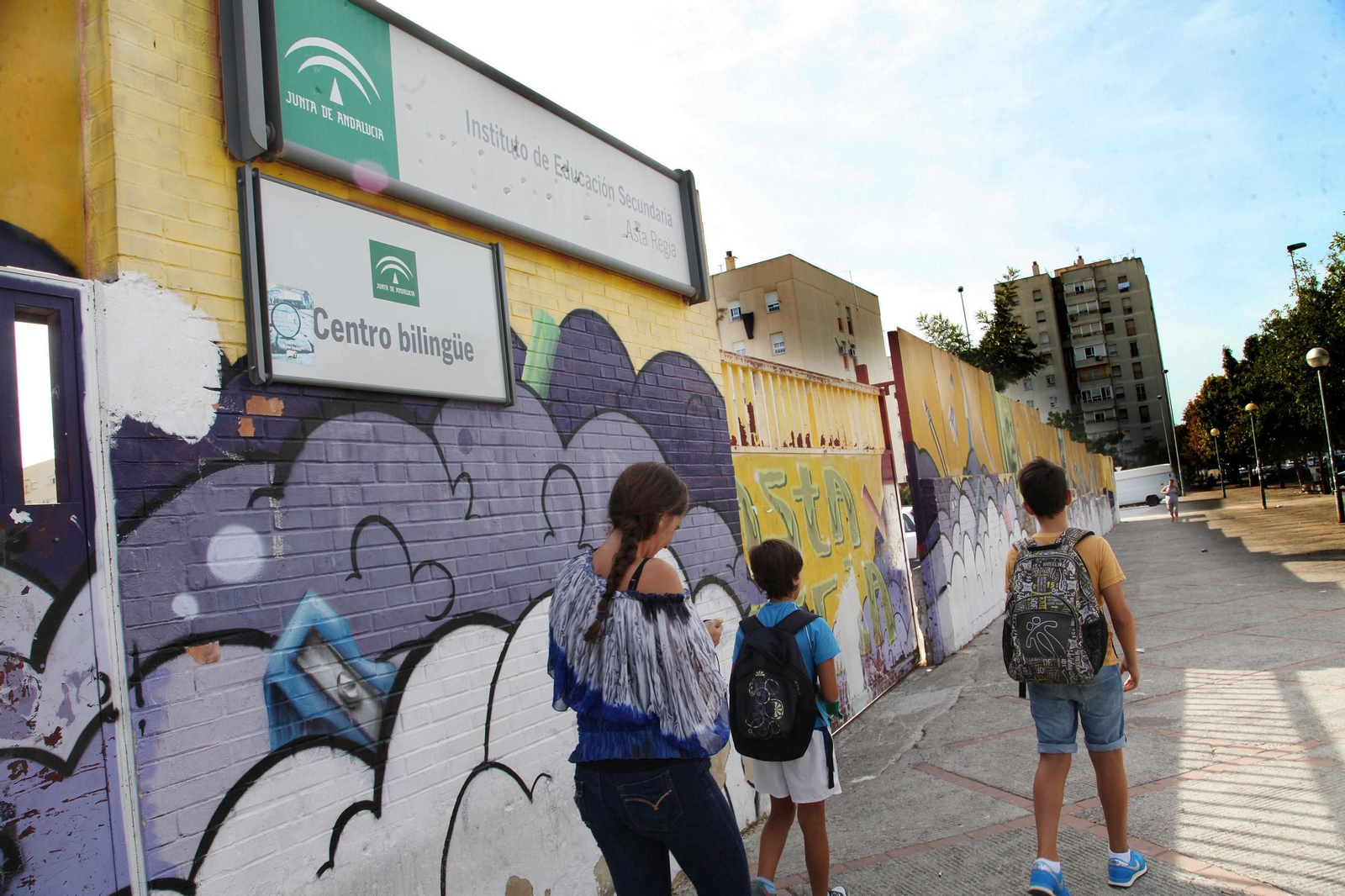 Una imagen del IES Asta Regia.