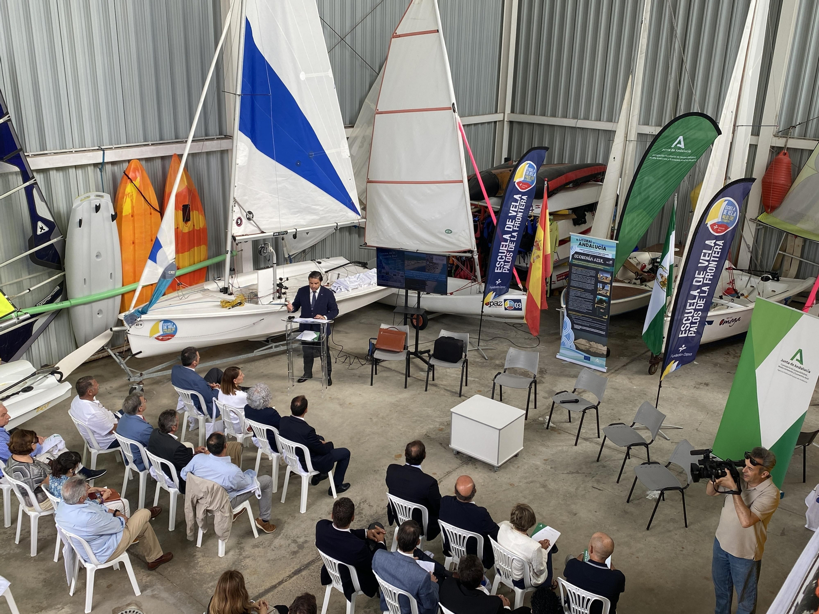 Un momento de la inauguración de la Semana de la Economía Azul.