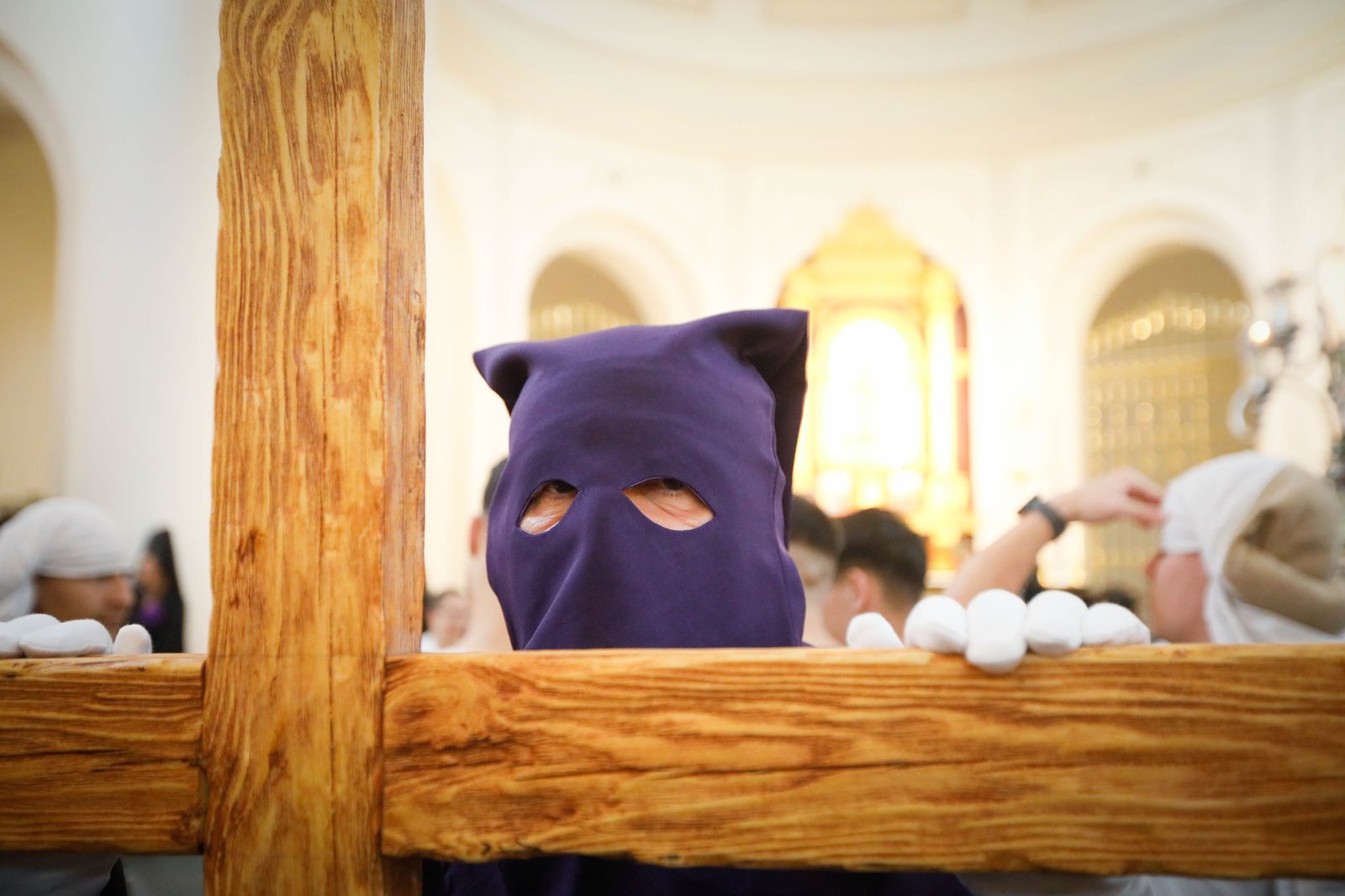 La procesión del Encuentro, en imágenes