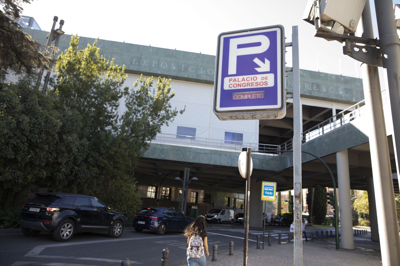Imagen del Palacio de Congresos de Granada, que en el mes de octubre ha colgado el cartel de completo