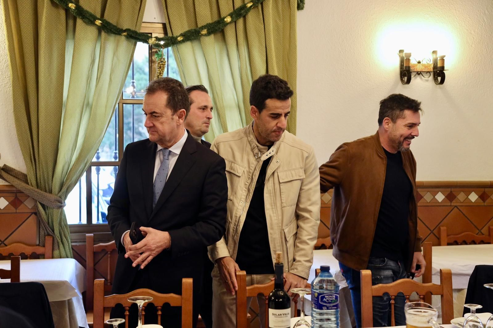 Los veteranos del Málaga CF se reúnen en la Venta del Túnel