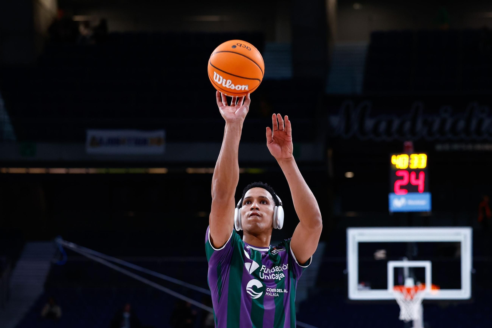 El Real Madrid-Unicaja, en fotos