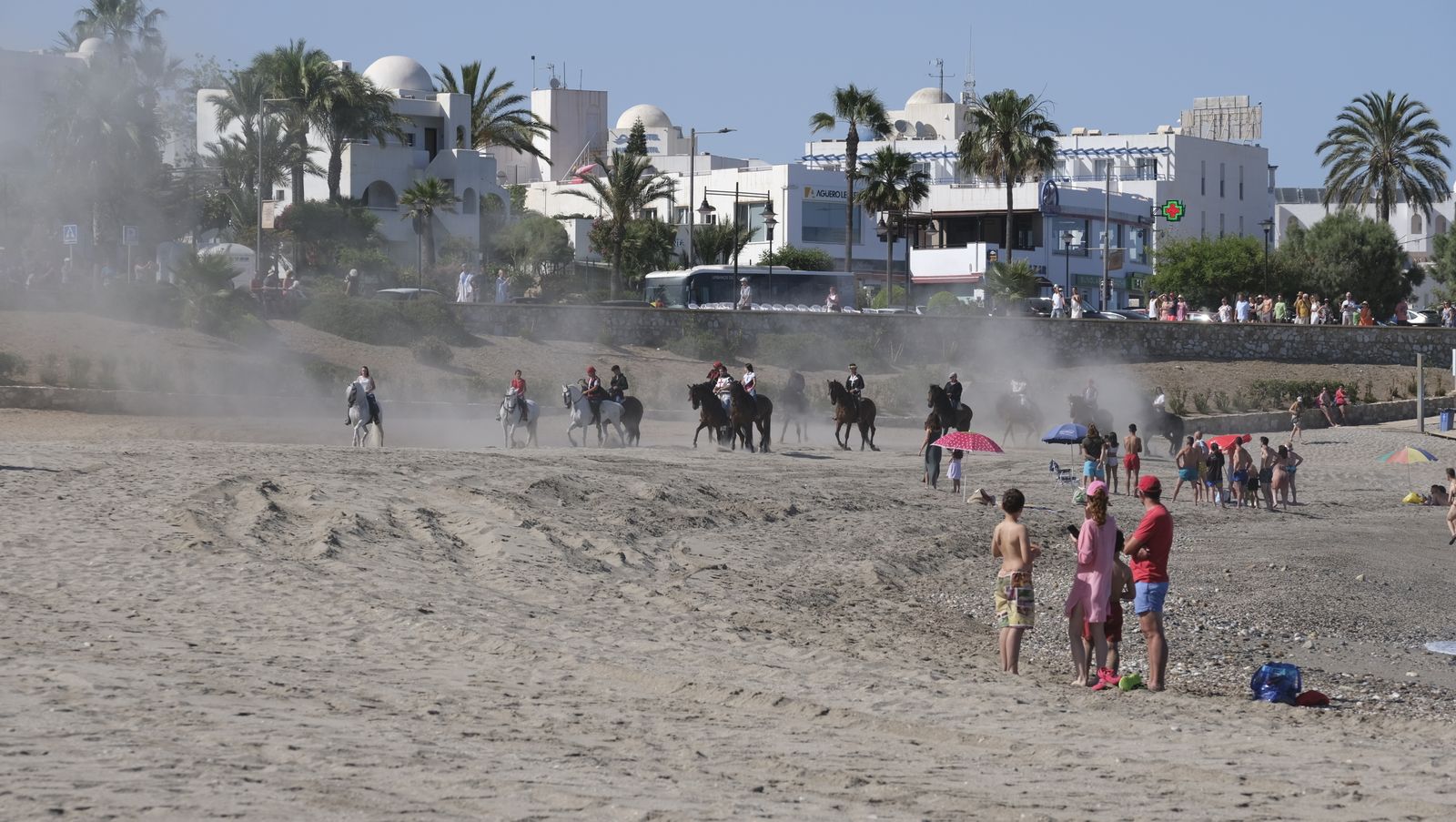 Imágenes del Torneo Medieval en la Playa del Lance. Moros y Cristianos de Mojácar