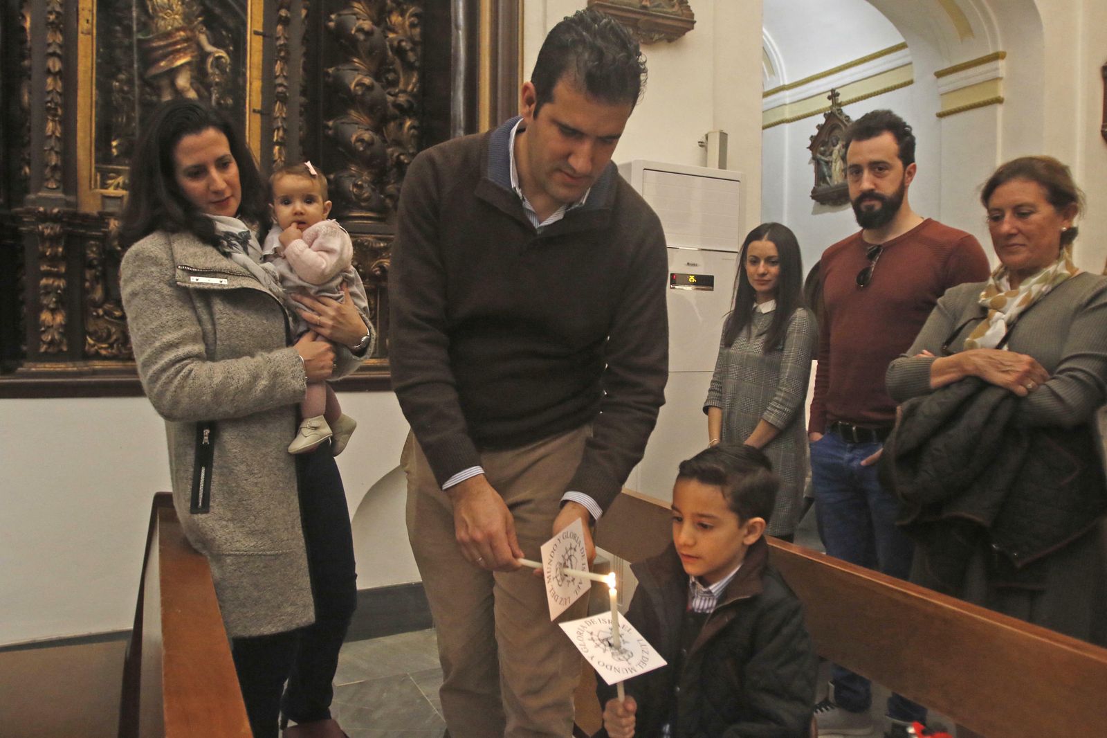 La celebración de la presentación del niño Jesús de los Dolores, en fotos