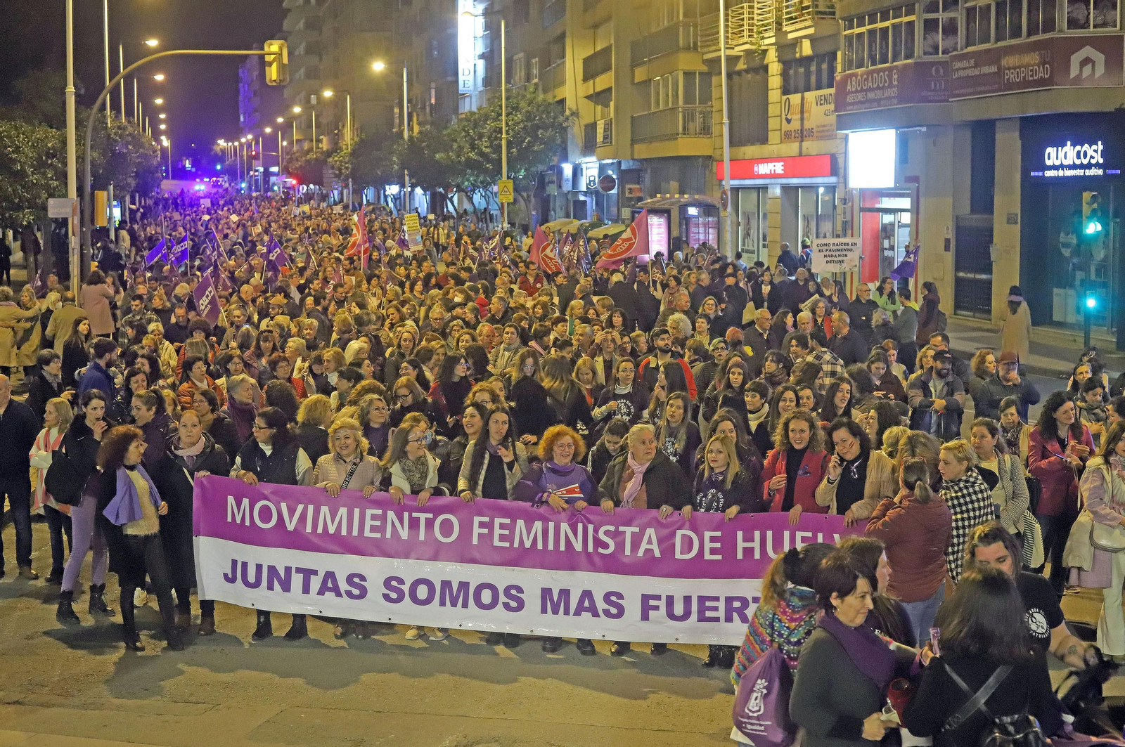Imágenes de la manifestación del 8 de marzo, Día Internacional de la Mujer