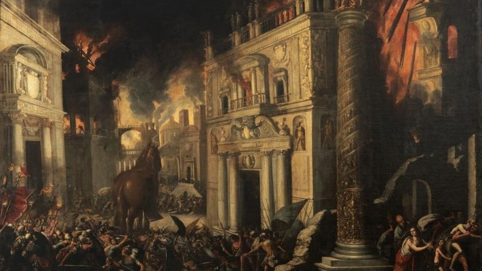 'El incendio de Troya'
