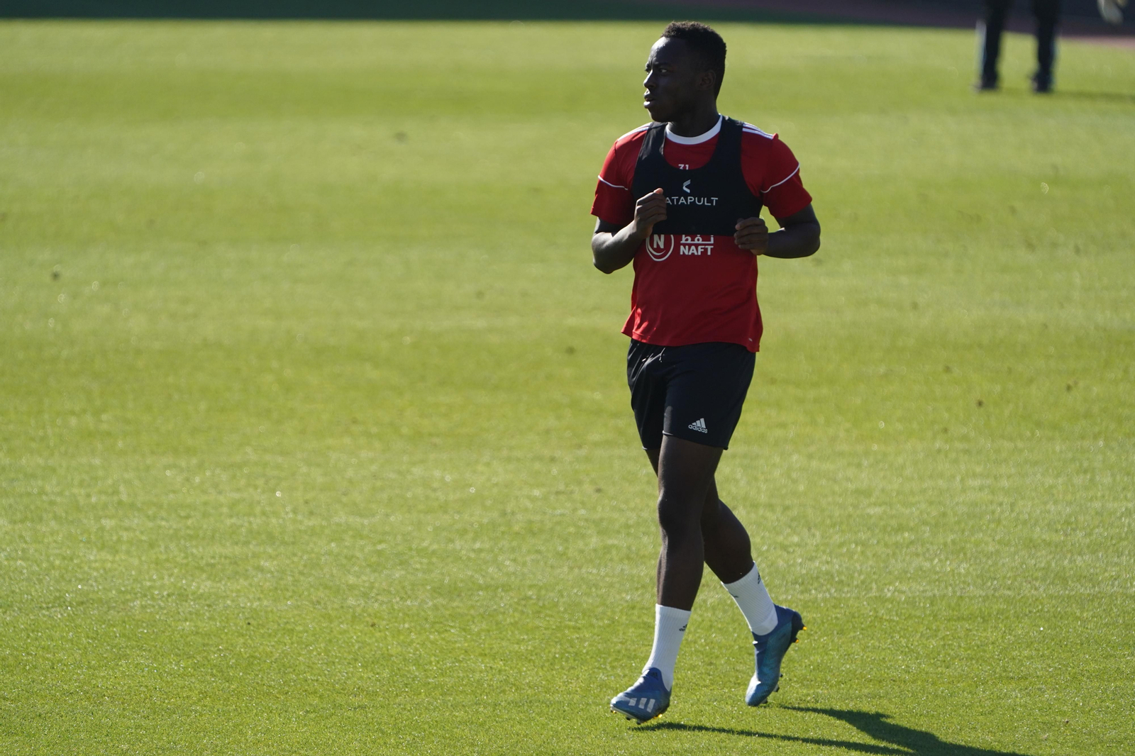 Entrenamiento del Almería (jueves 11)