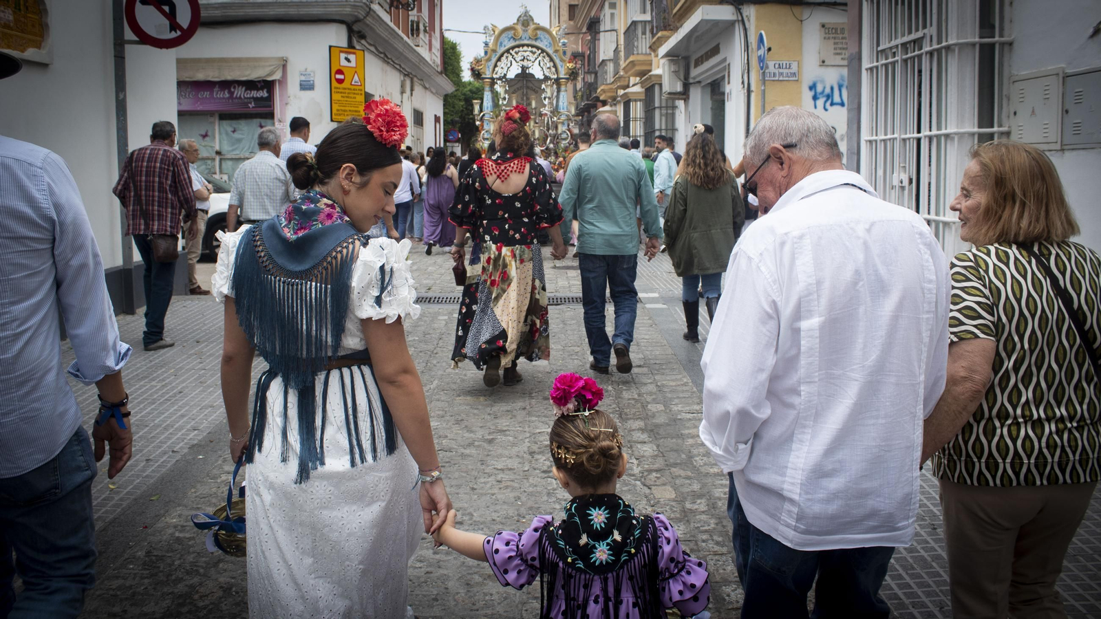 Romería del Rocío: las imágenes de la salida de la hermandad de San Fernando