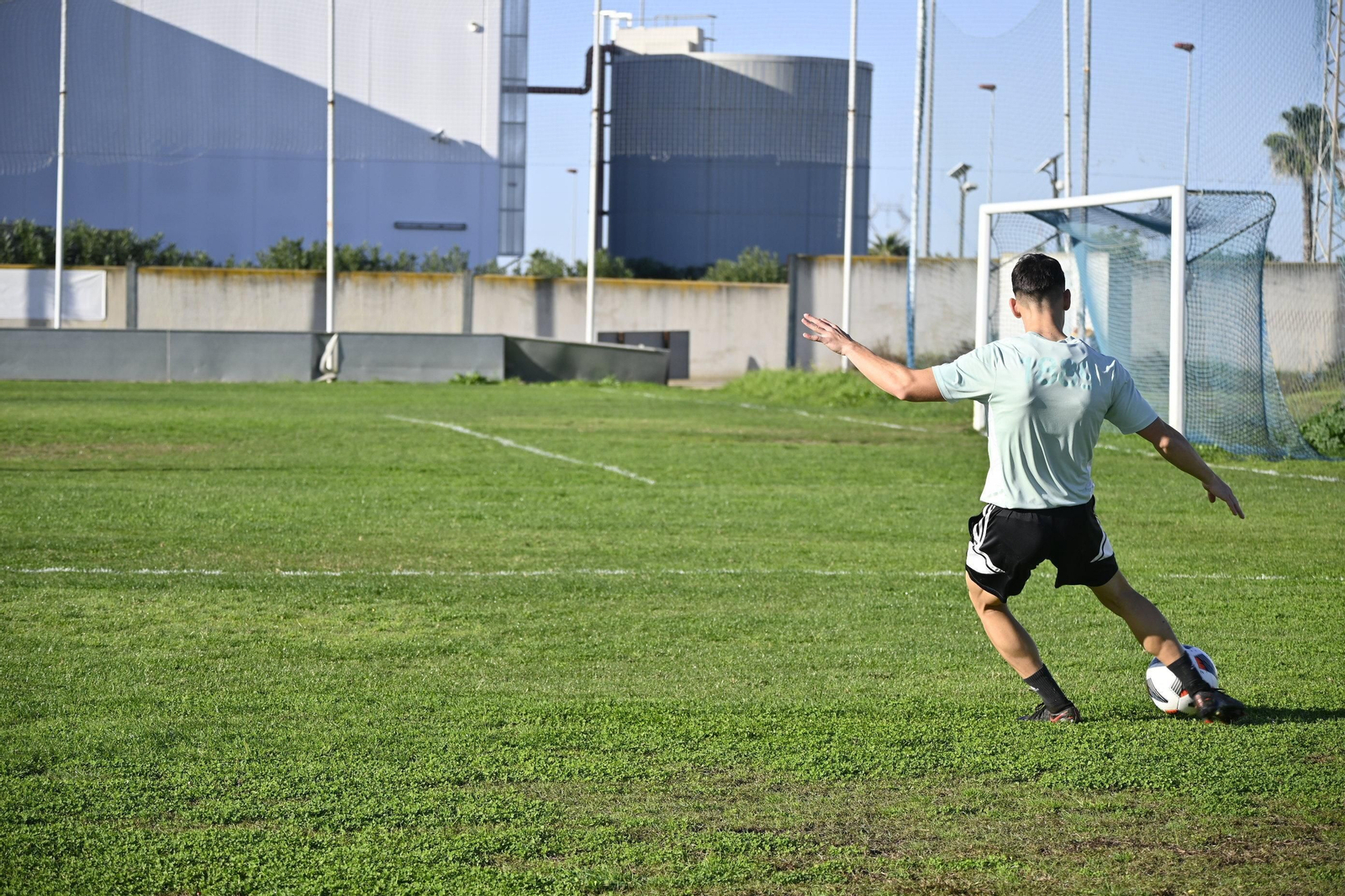 Vuelta a los entrenamientos del Recre